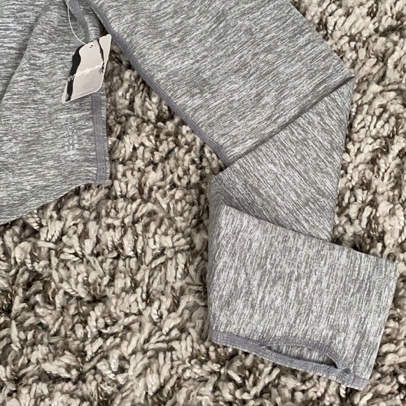 FREE PEOPLE MOVEMENT KEY HOLE BACK CROP TOP M - Picture 8 of 8